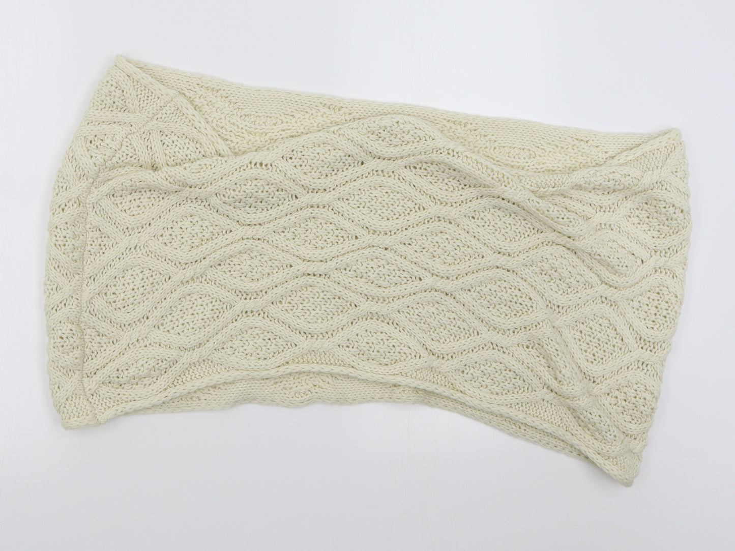 Preworn Womens Ivory Scarf