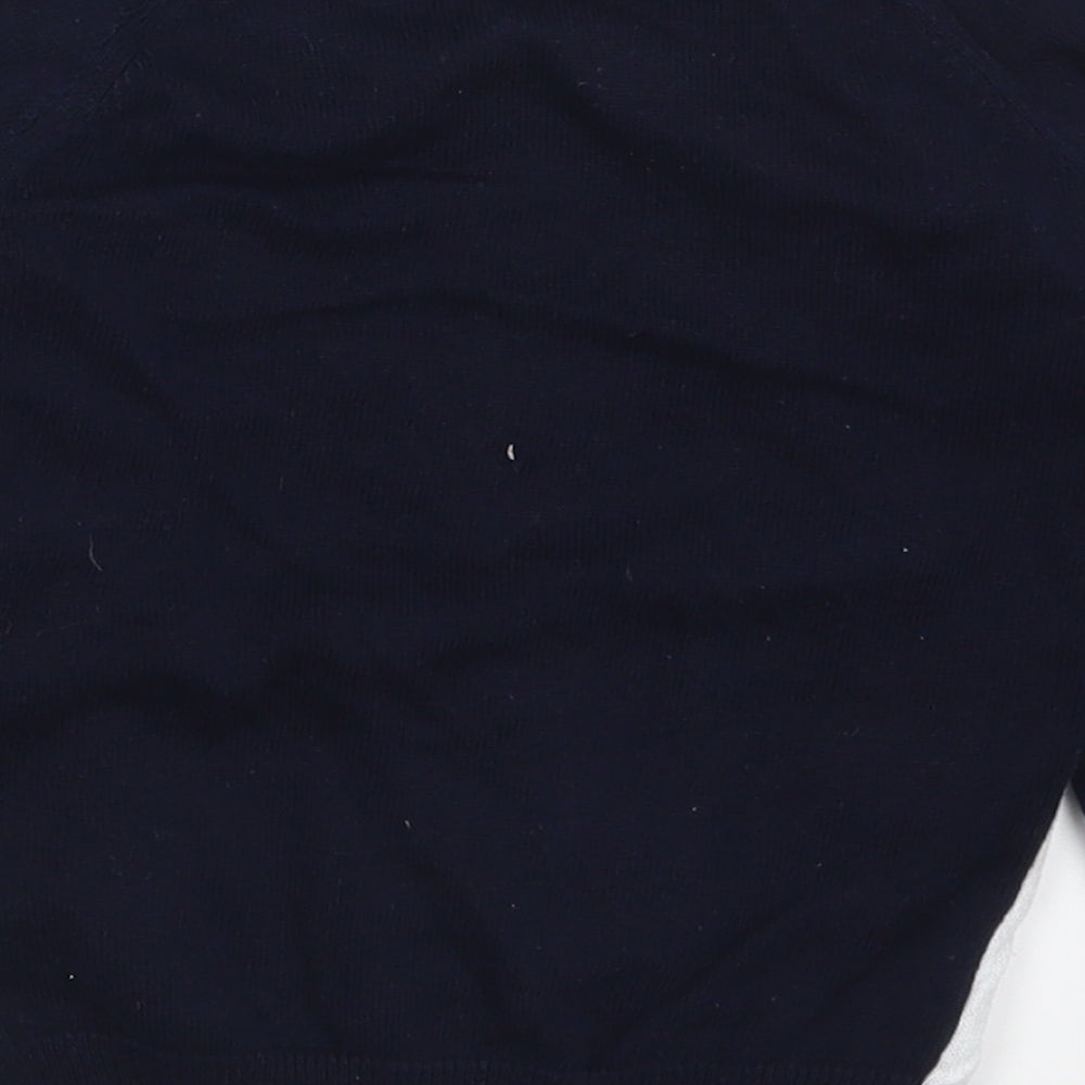 TU Baby Blue Pullover Jumper Size 18-24 Months - Christmas Prints