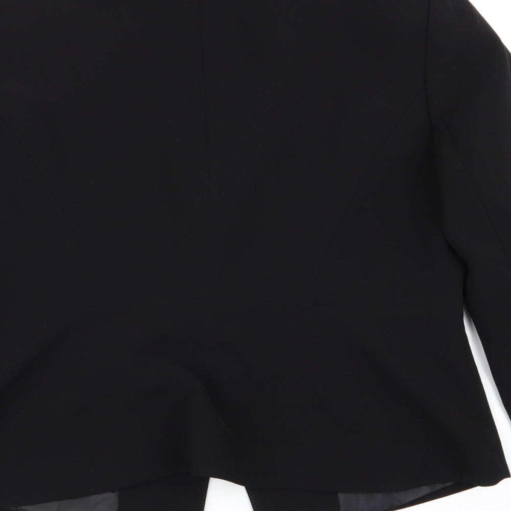 by very Womens Black Jacket Blazer Size 14