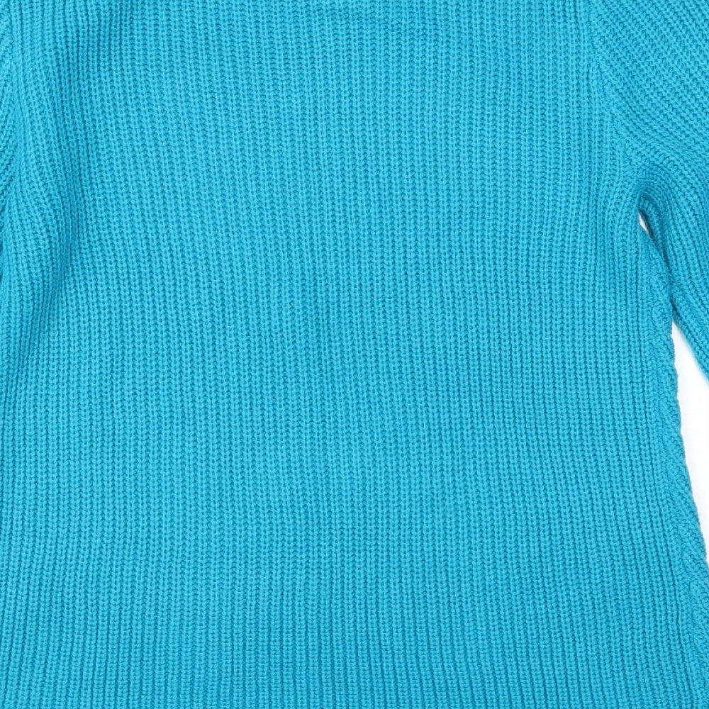 BHS Womens Blue Pullover Jumper Size 12