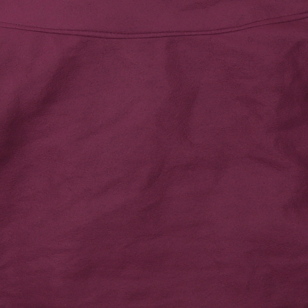 Anne De Lancay Womens Purple Jacket Coat Size 14
