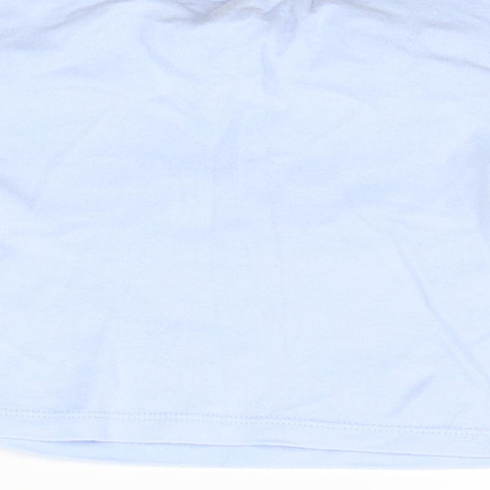 F&F Girls Blue Basic T-Shirt Size 3-6 Months