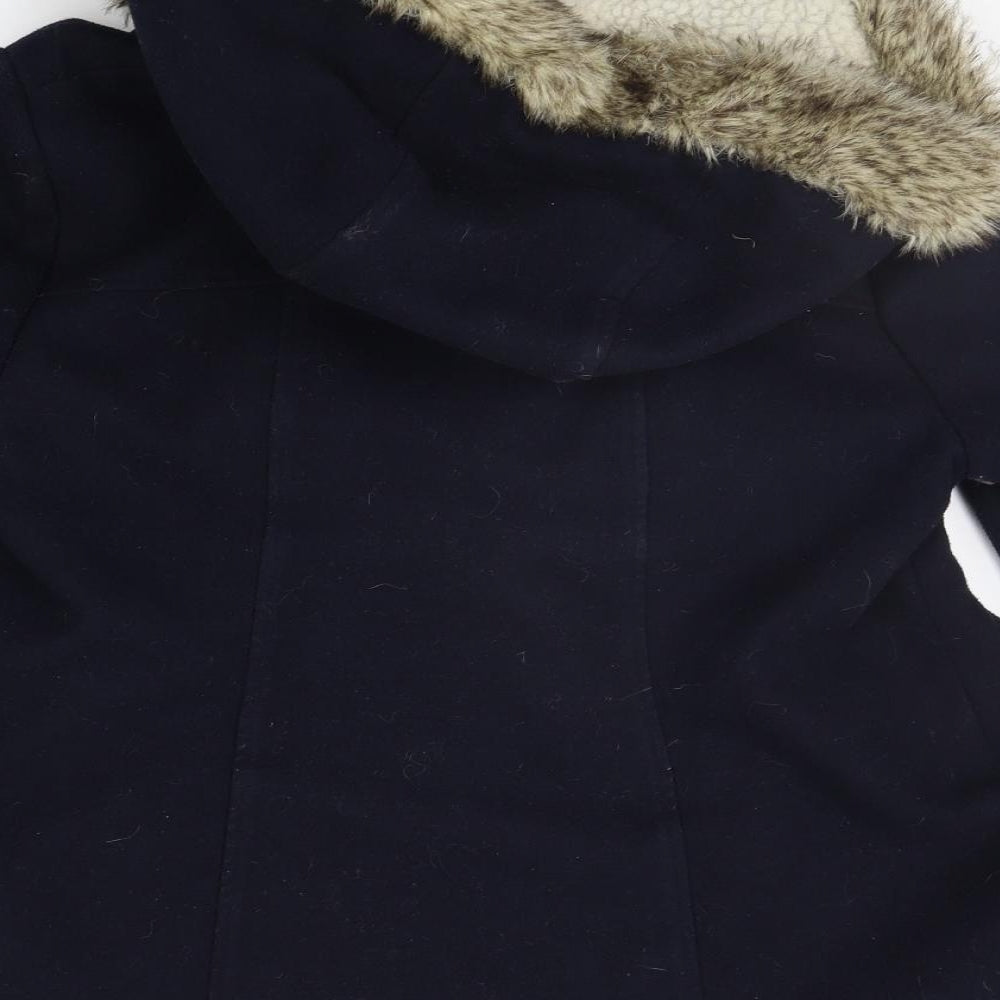 Debenhams Womens Blue Jacket Coat Size 14 - Needs clean
