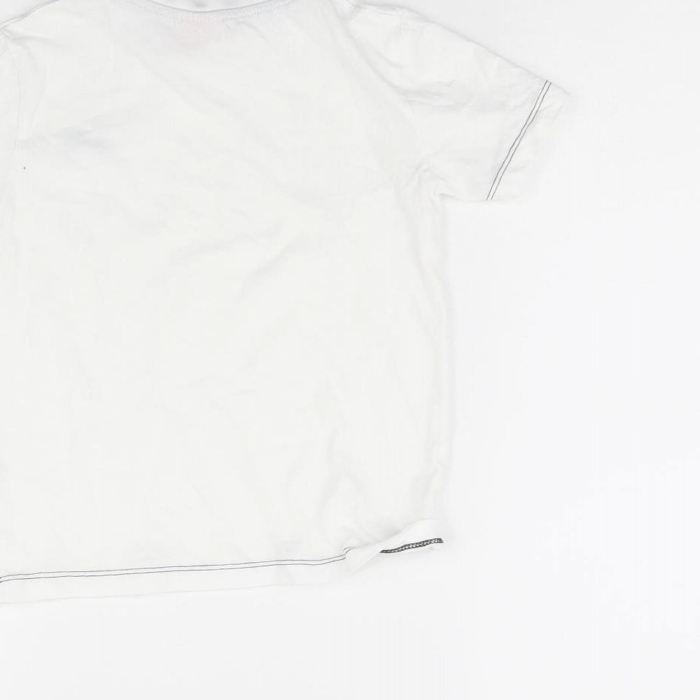 Slazenger Boys White Basic T-Shirt Size 5 Years