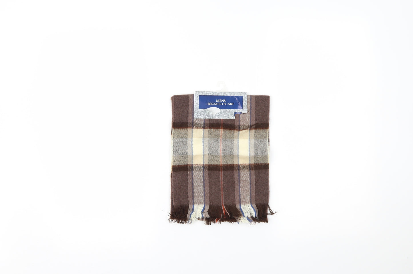 TESCO Mens Brown Camouflage Scarf One Size