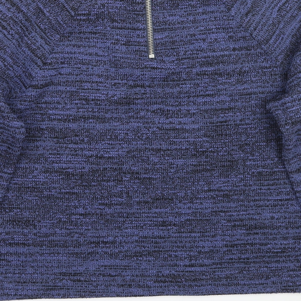 Marks and Spencer Womens Blue Pullover Jumper Size 10