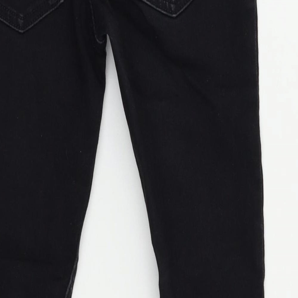 F&F Girls Black Skinny Jeans Size 7-8 Years