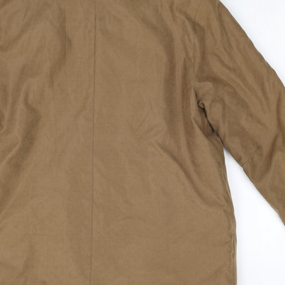 Bonmarché Womens Brown Overcoat Coat Size S