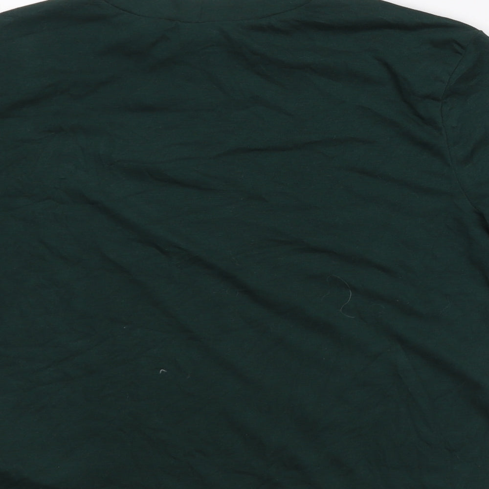 Primark Womens Green Basic T-Shirt Size XS
