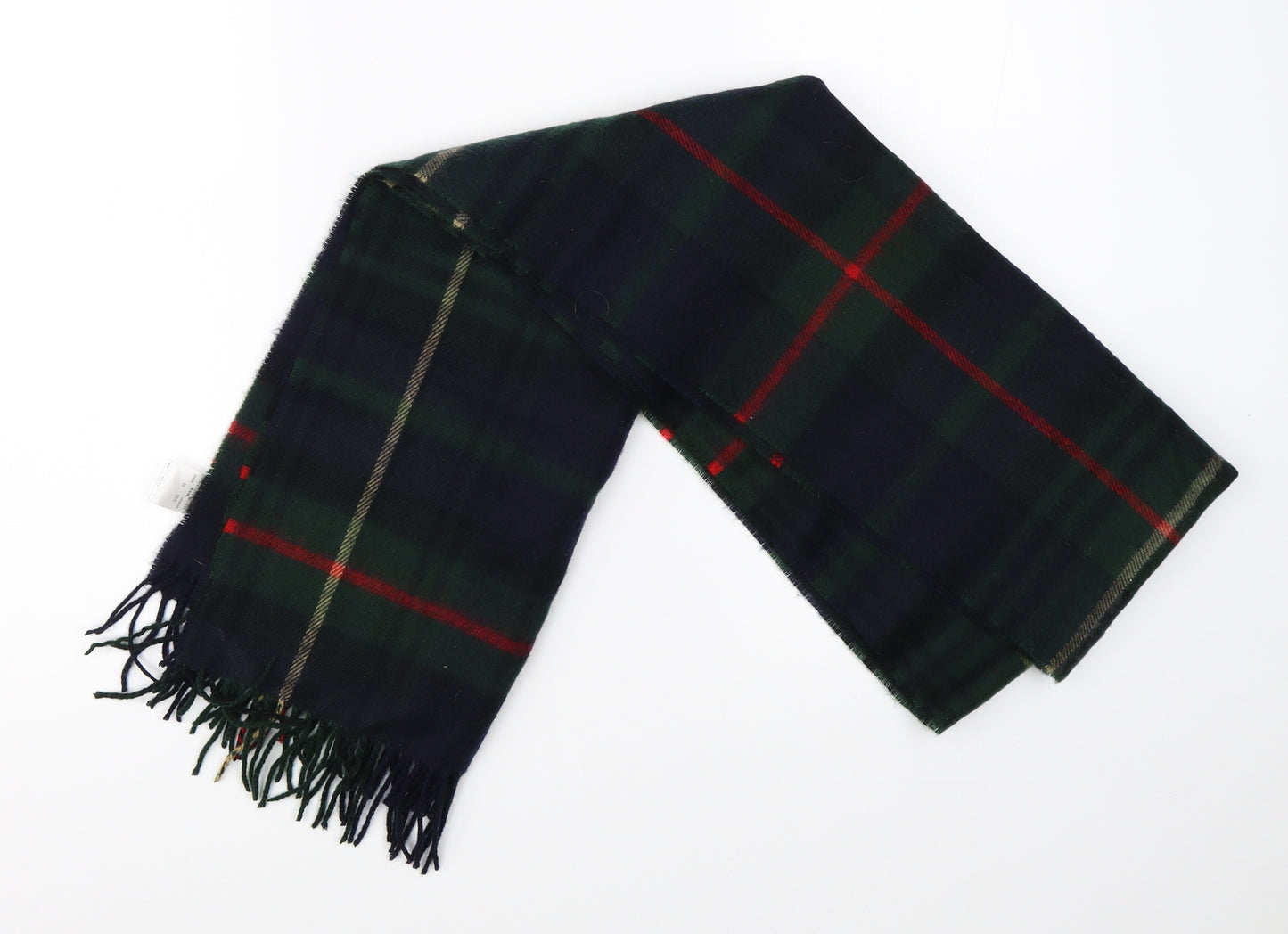 Ofuon Unisex Multicoloured Plaid Scarf