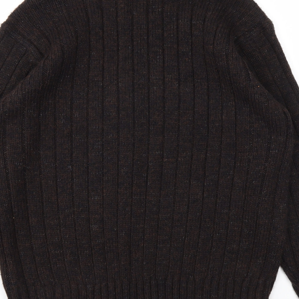 M&S Mens Brown Pullover Sweatshirt Size L