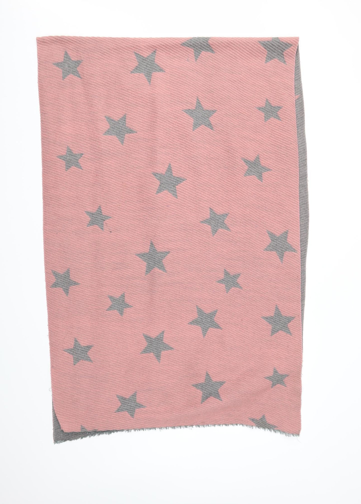 Preworn Womens Pink Argyle/Diamond Scarf