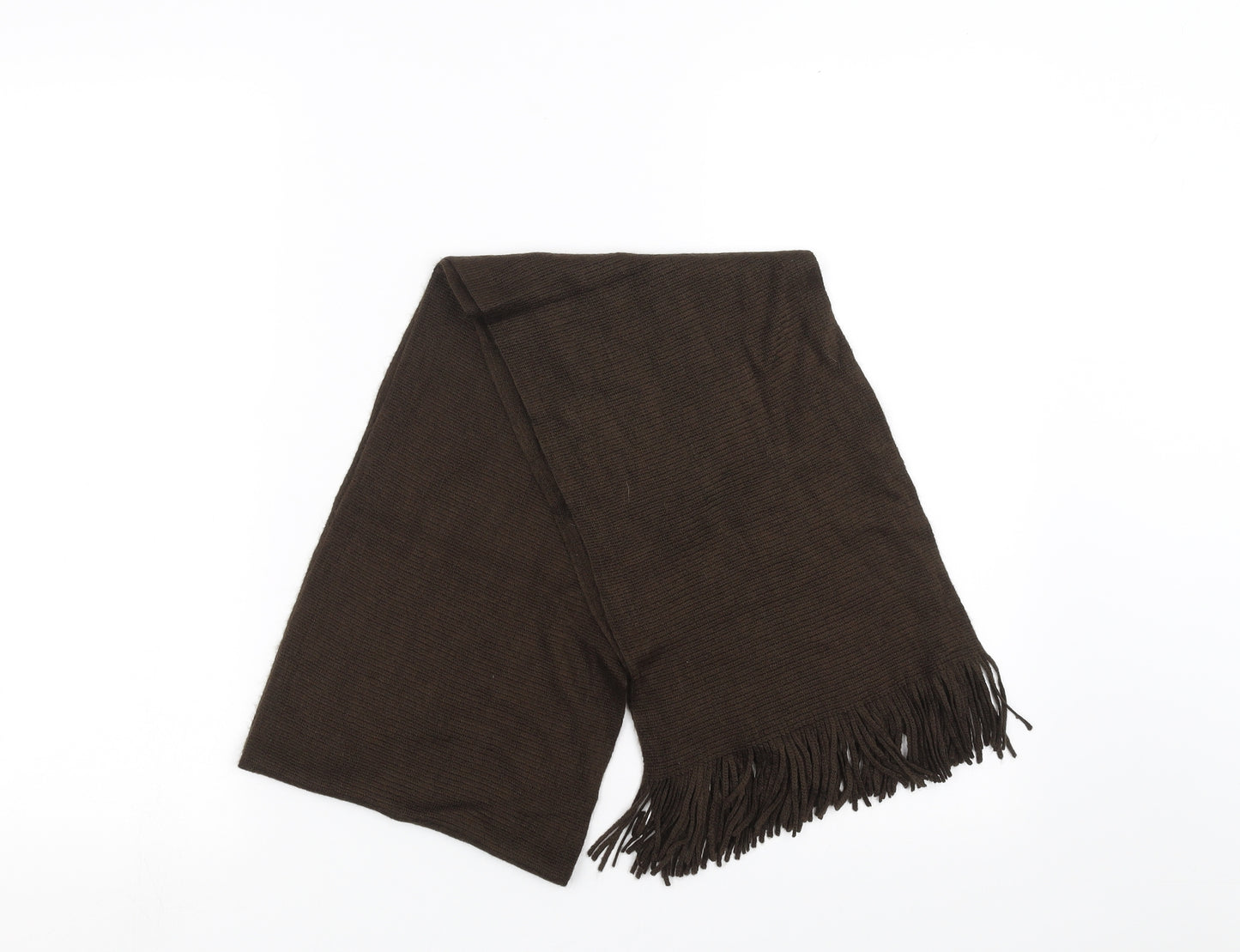 George Unisex Brown Scarf