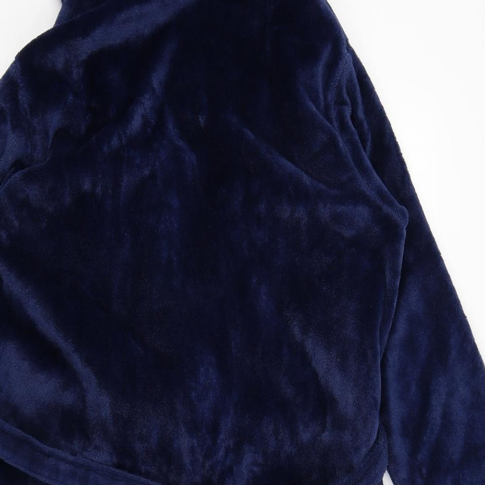 M&S Boys Blue Solid Gown Size 13-14 Years