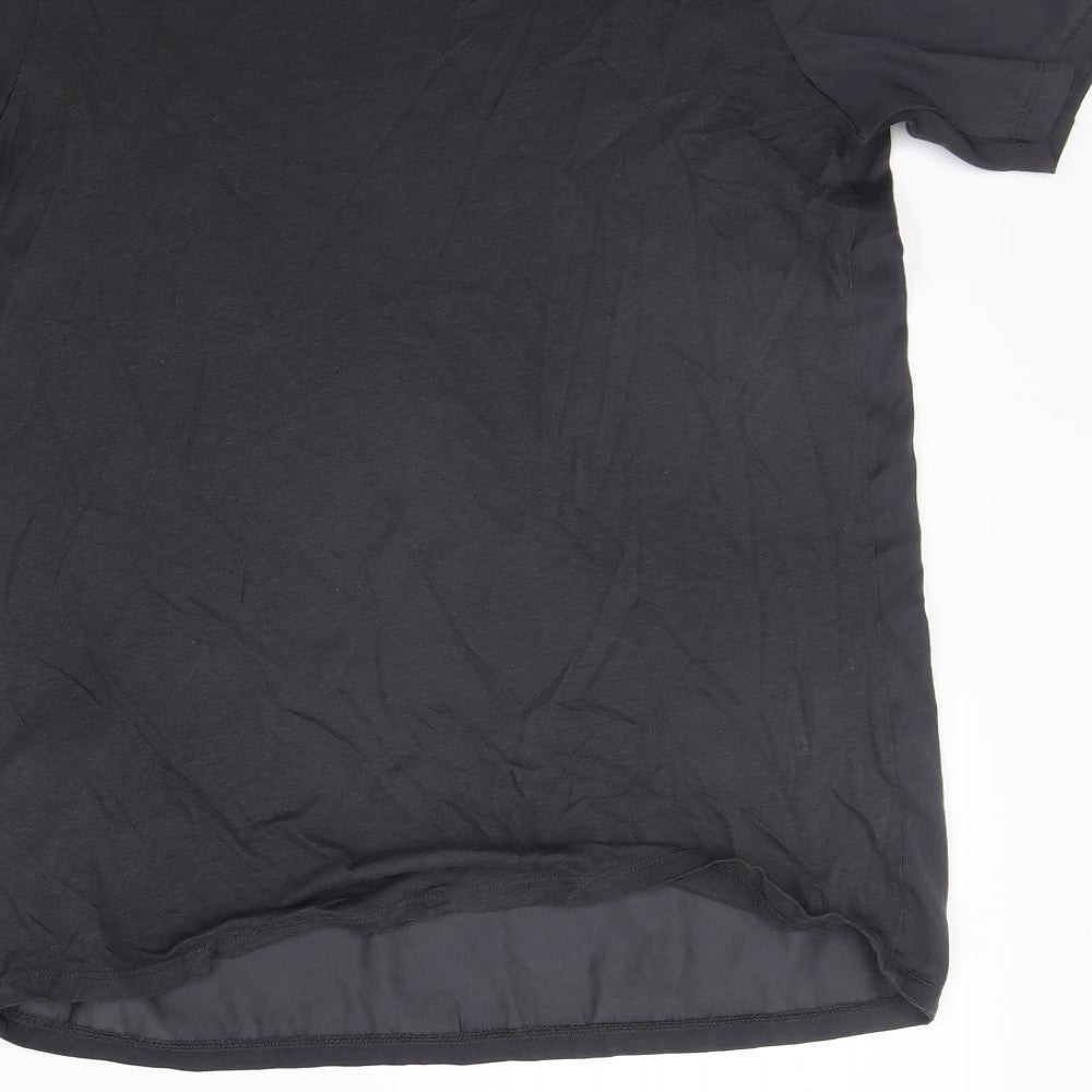 Zara Womens Grey Basic T-Shirt Size S