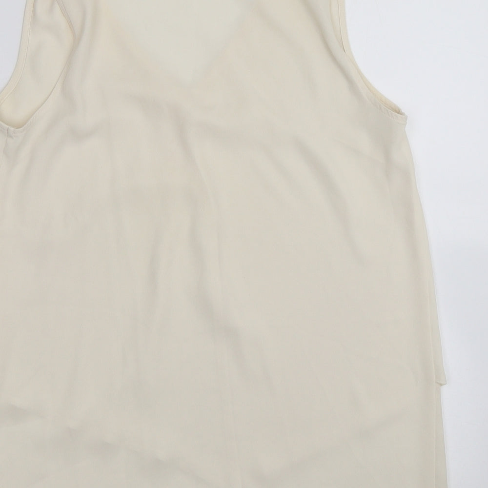 NEXT Womens Ivory Basic Blouse Size 10