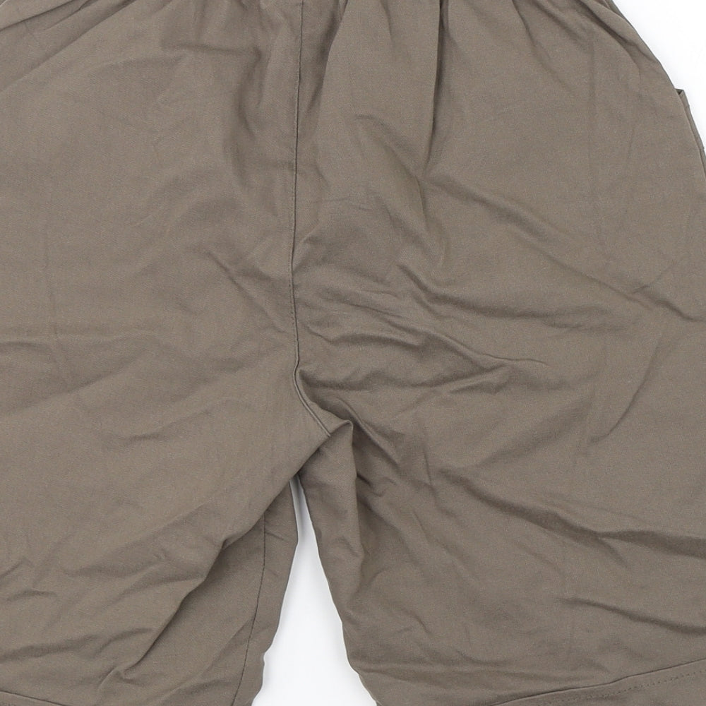 Preworn Womens Brown Utility Shorts Size 32 in