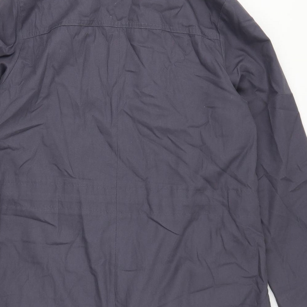 Marks and Spencer Womens Purple Overcoat Coat Size 12