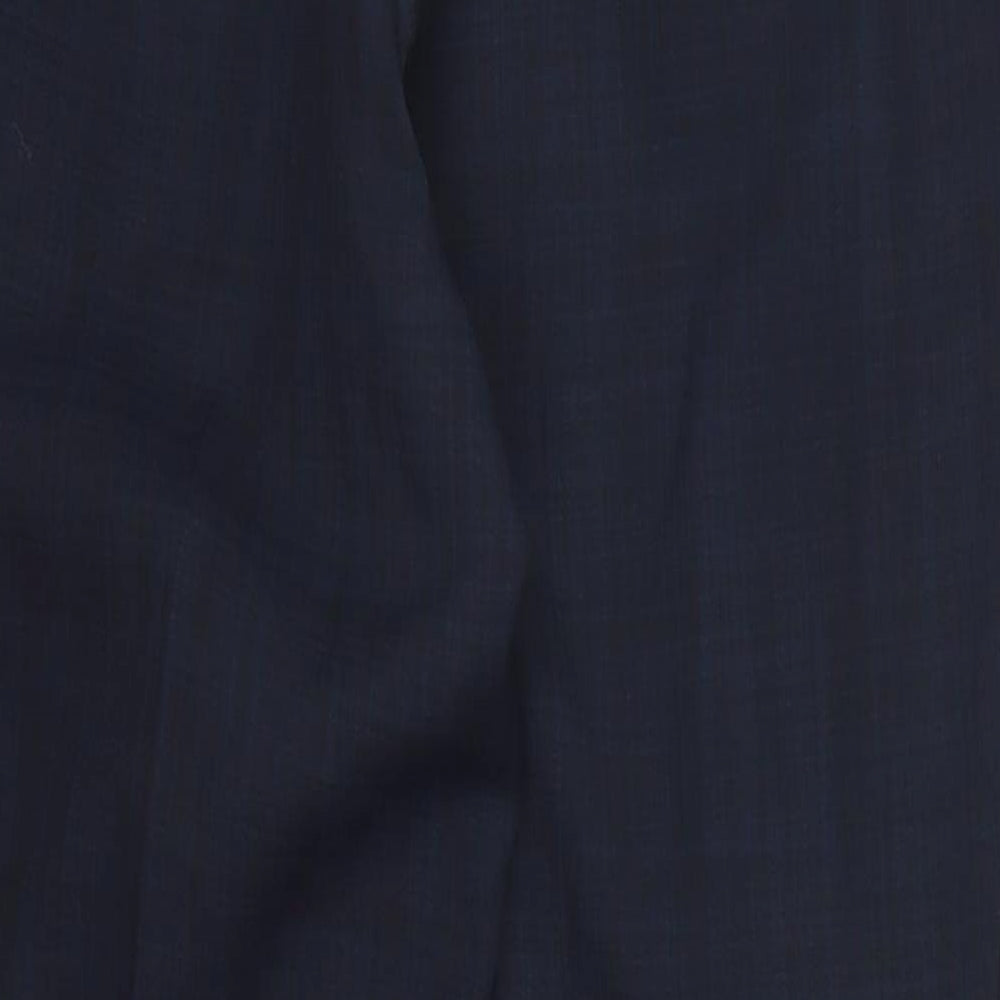 Marks and Spencer Womens Blue Trousers Size 12 L26 in