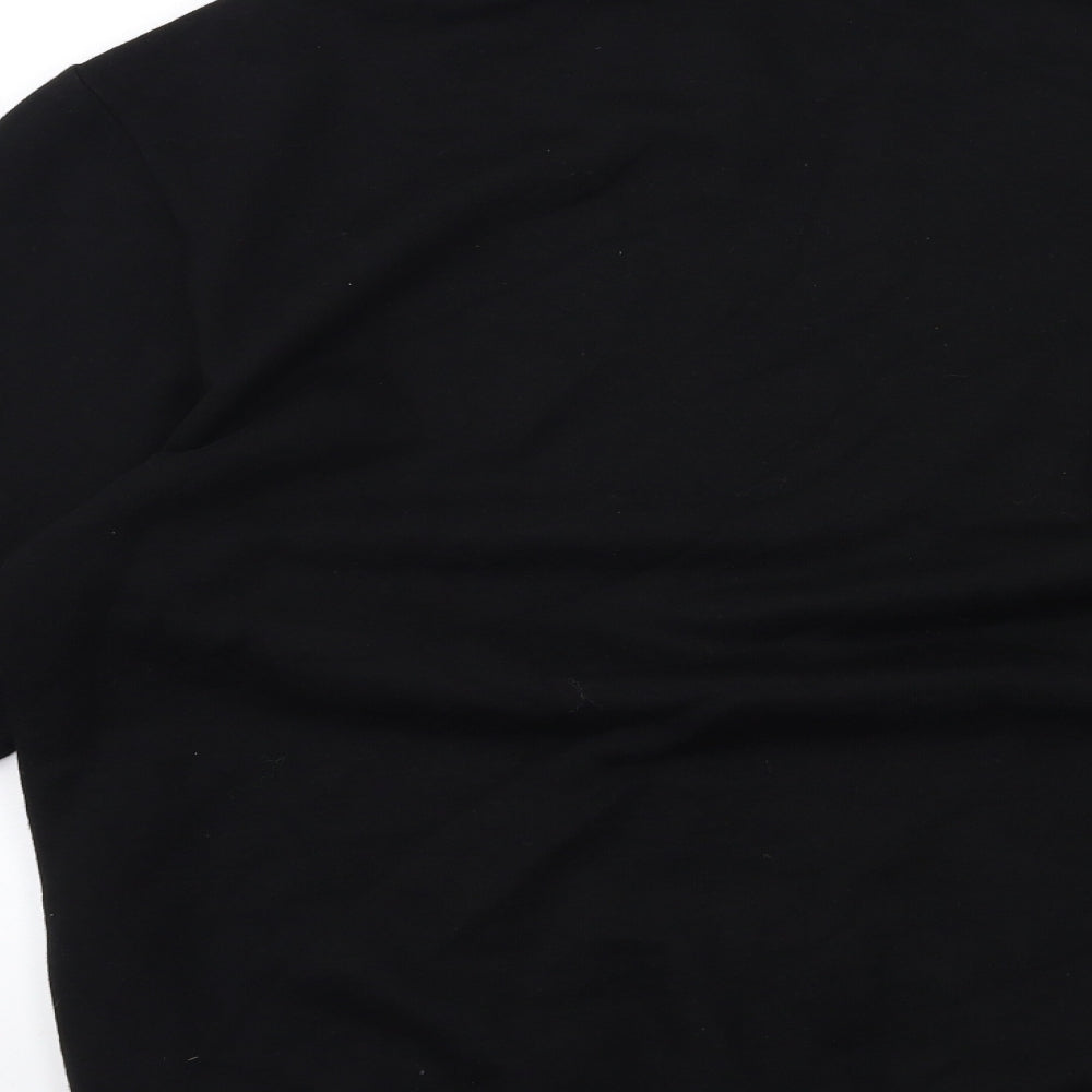 H&M Mens Black Pullover Sweatshirt Size S