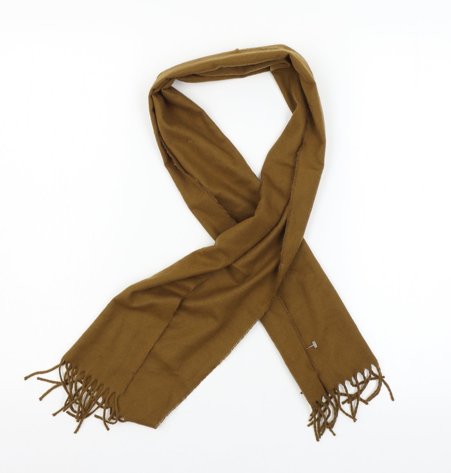 Preworn Womens Brown Knit Scarf