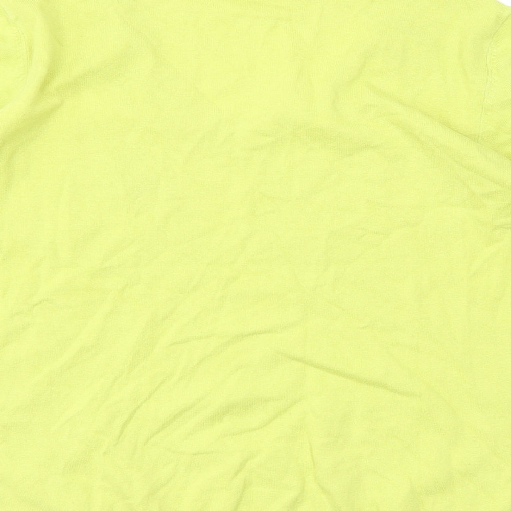 BHS Womens Yellow Pullover Jumper Size 18