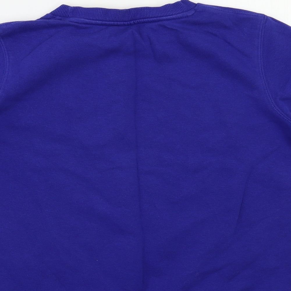 TU Boys Blue Pullover Sweatshirt Size 9 Years