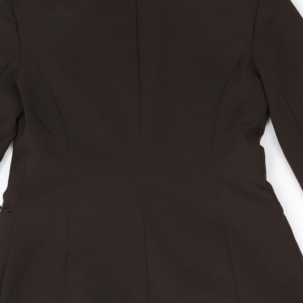 Preworn Womens Red Jacket Blazer Size 10
