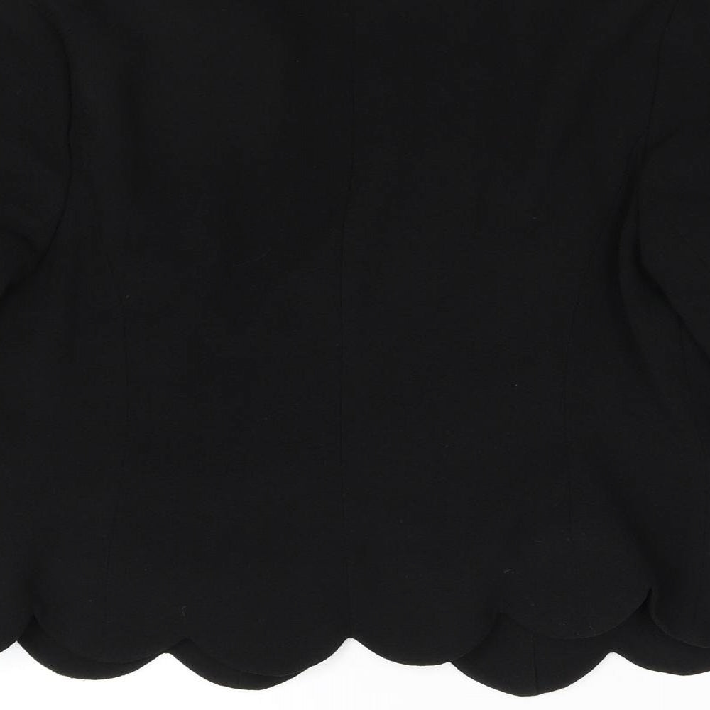 George Womens Black Jacket Blazer Size 8