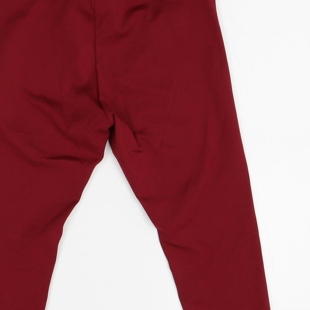 Gymshark Womens Red Biker Shorts Size S