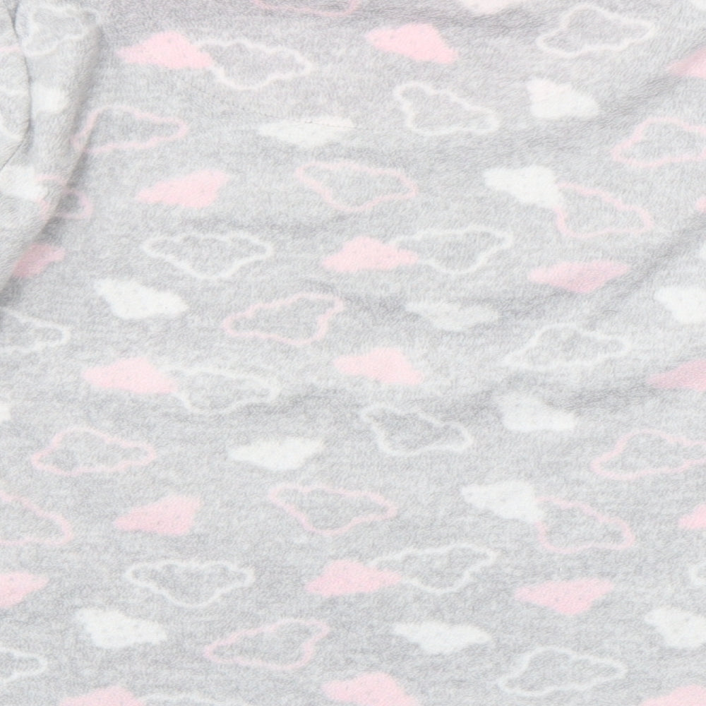 YD Girls Grey Geometric Pyjama Top Size 7-8 Years