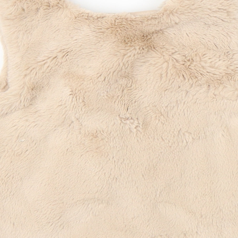 George Baby Beige Jacket Waistcoat Size 6-9 Months