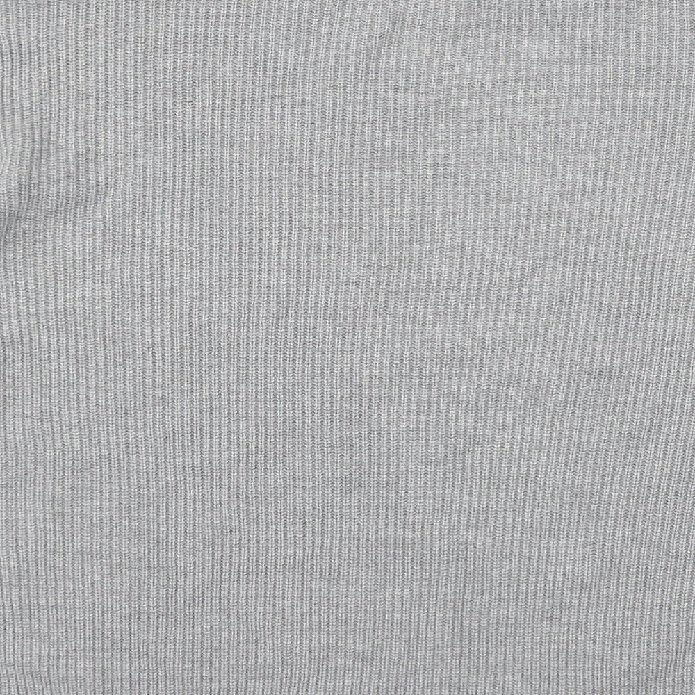 Marks and Spencer Womens Grey Knit Pullover Jumper Size L