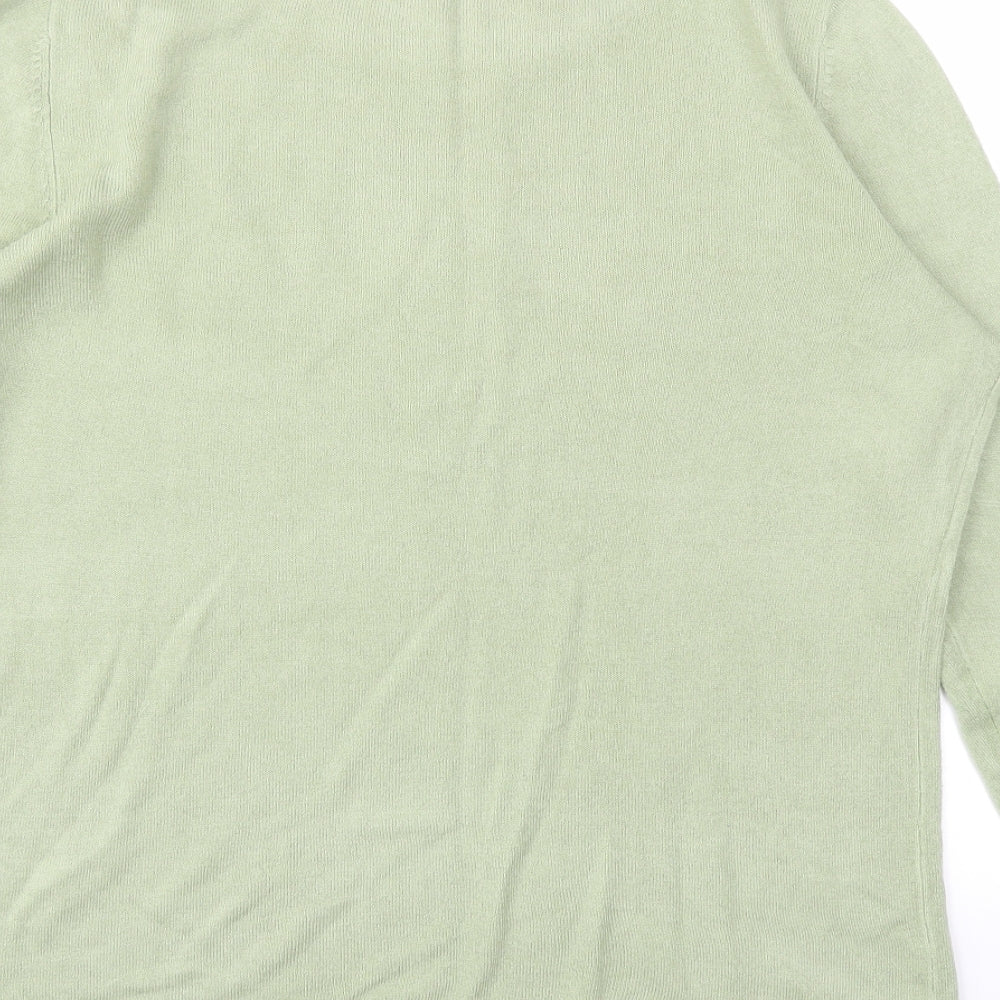 Bonmarché Womens Green Pullover Jumper Size 12