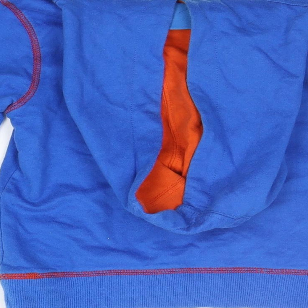 TESCO Boys Blue Pullover Hoodie Size 3-4 Years - Thomas the Tank Engine