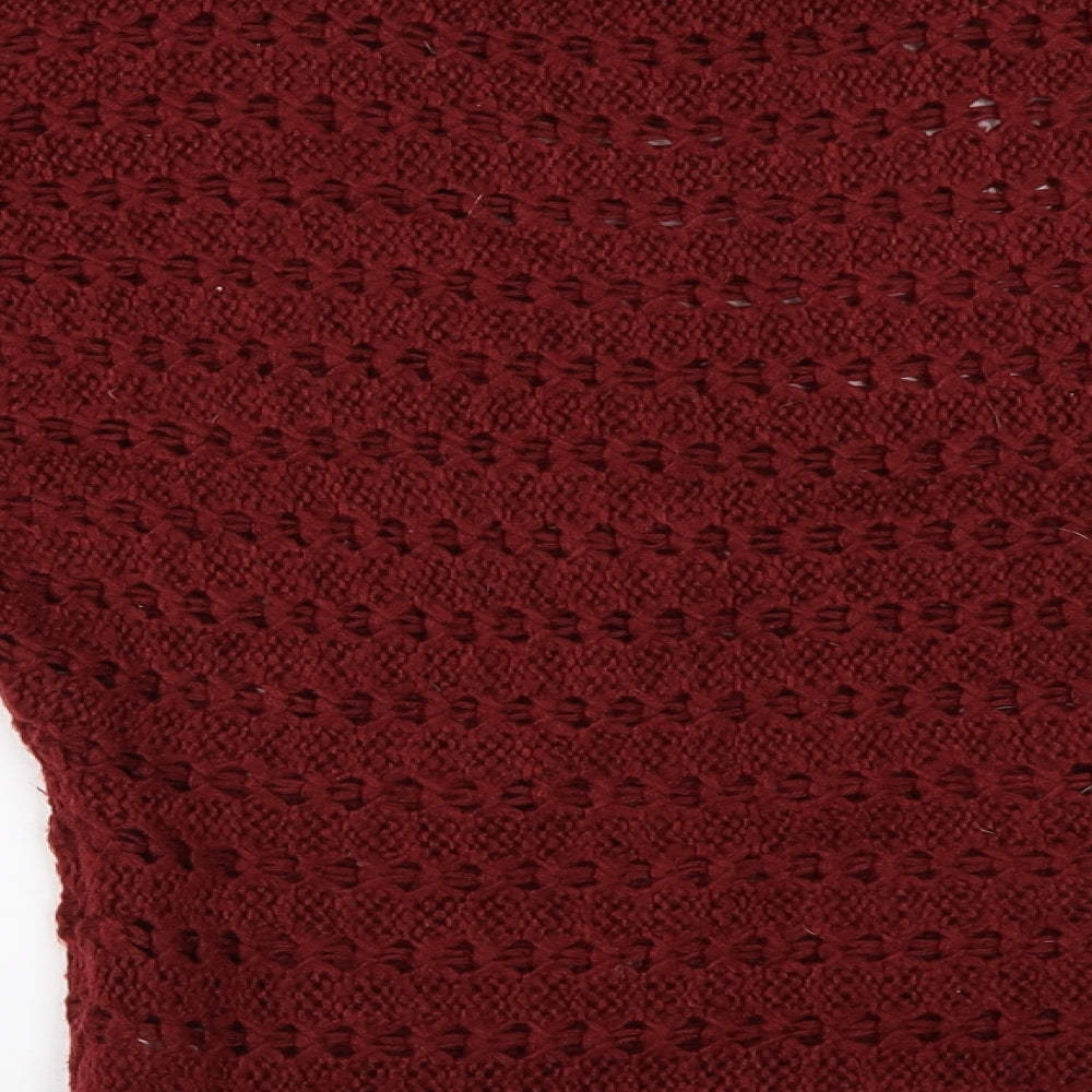 Select Womens Red Pullover Jumper Size 10