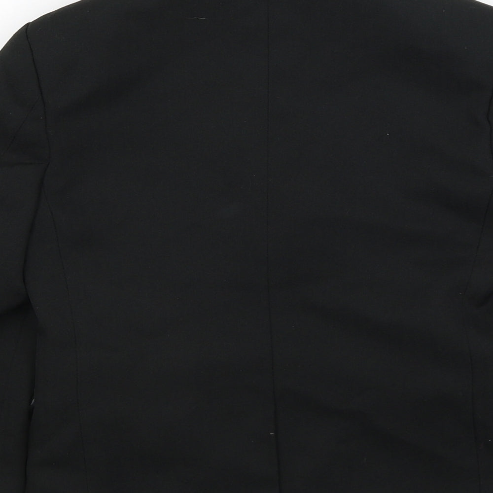 Matalan Boys Black Jacket Blazer Size 4-5 Years