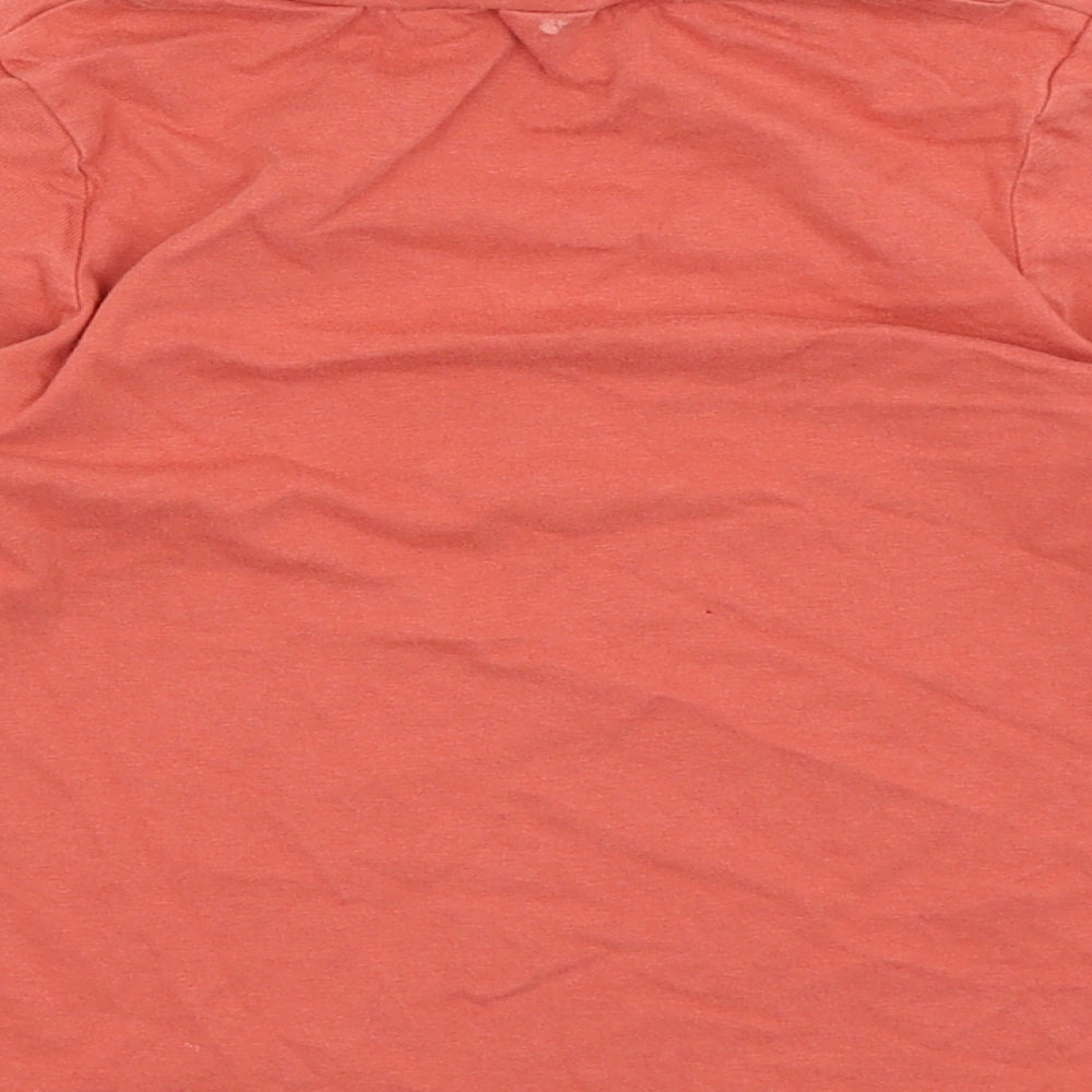 George Girls Red Basic T-Shirt Size 4-5 Years