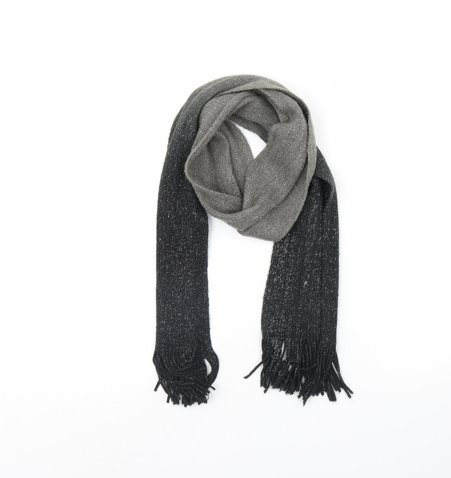 Preworn Womens Black Scarf