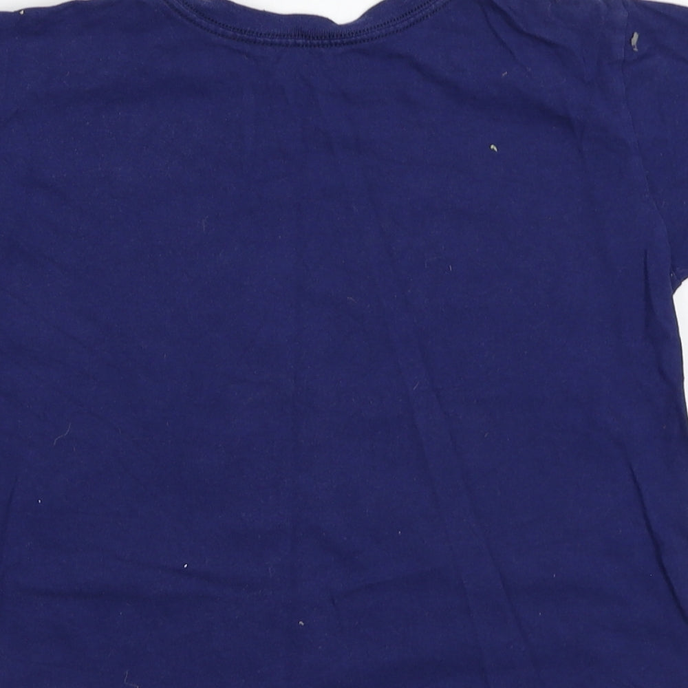 Disney Boys Blue Basic T-Shirt Size 7-8 Years - Avengers