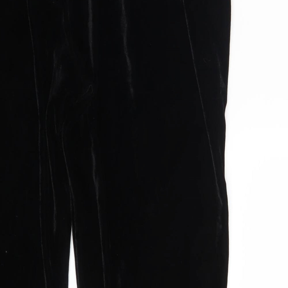 St Tropez Womens Black Capri Trousers Size L L24 in