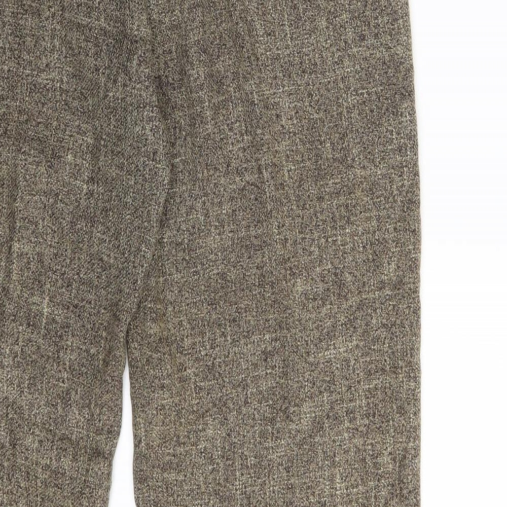 Dunnes Stores Womens Beige Dress Pants Trousers One Size L30 in