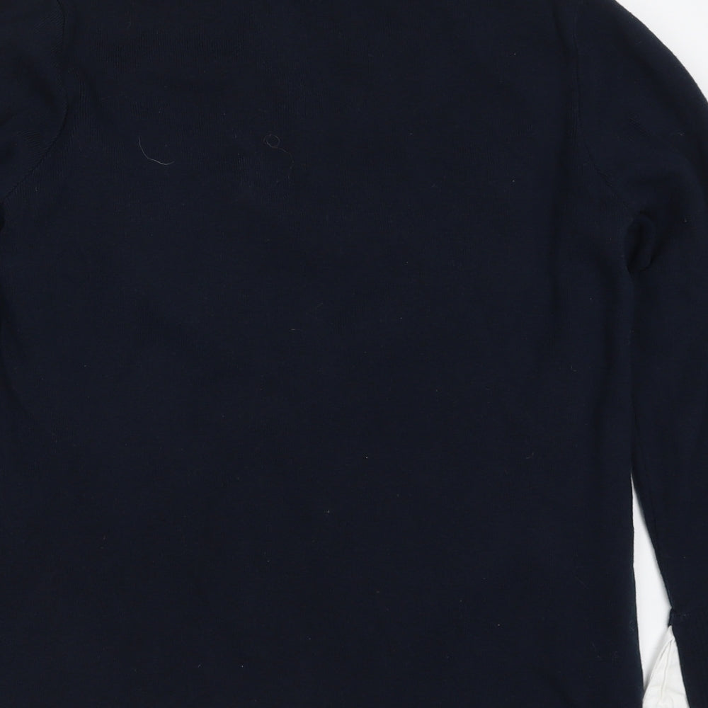 NEXT Womens Blue Knit Pullover Jumper Size 12