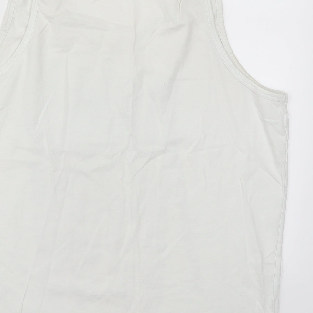River Islan Mens White T-Shirt Size L - Venice Beach