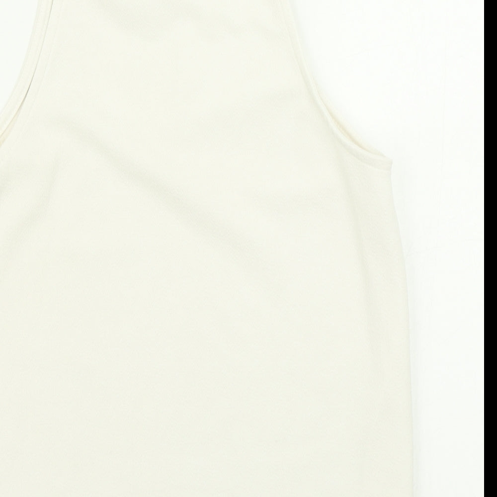 New Look Womens White Camisole Blouse Size 8