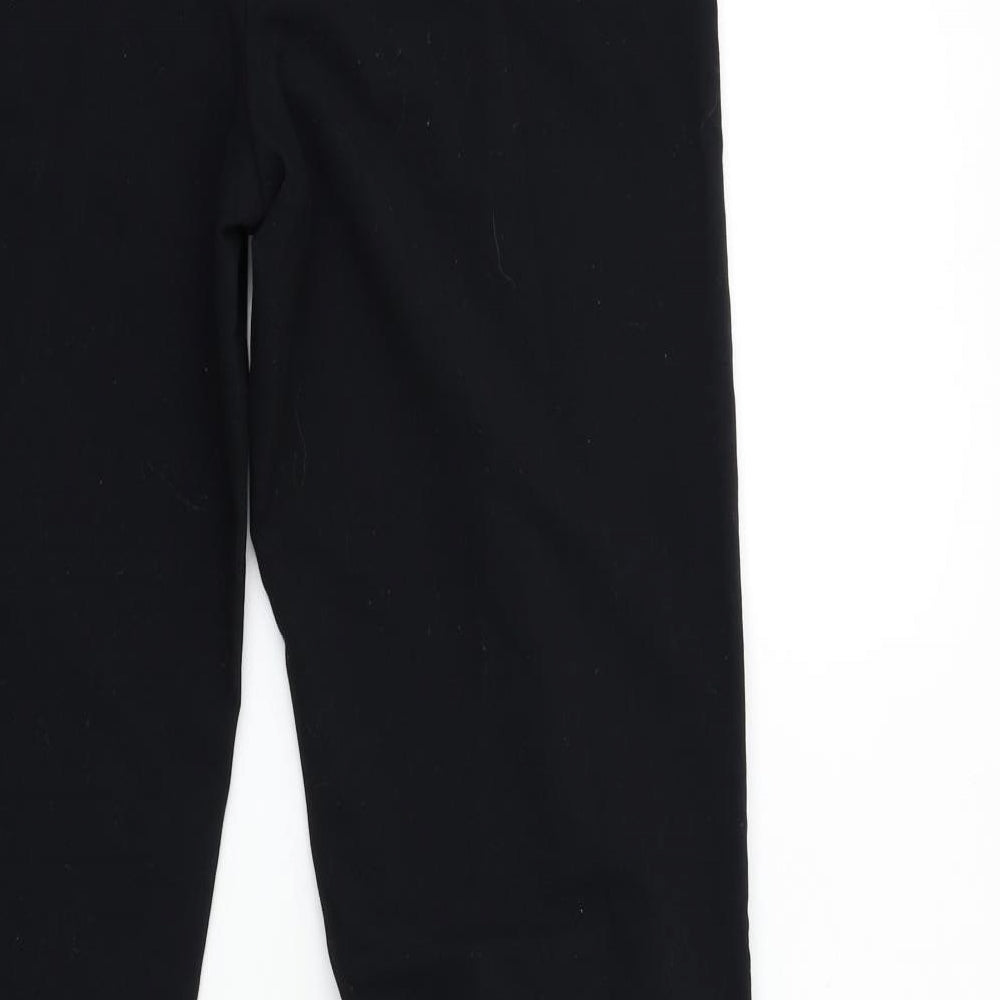 Marks and Spencer Womens Black Trousers Size 12 L30 in
