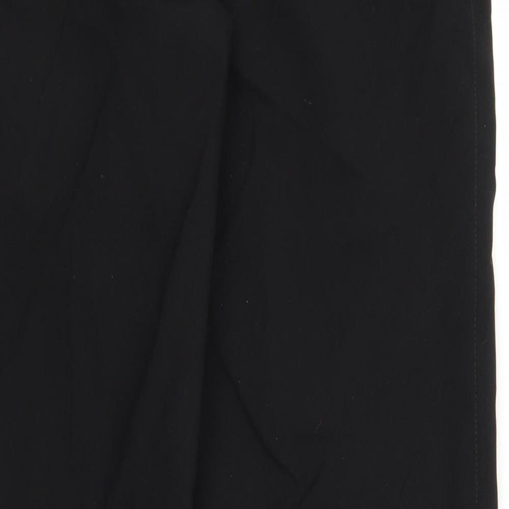 M&S Mens Black Trousers Size 27 in L27 in