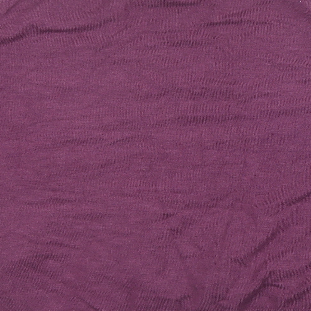 Marks and Spencer Womens Purple Knit Pullover Sweatshirt Size 22 - with stretch