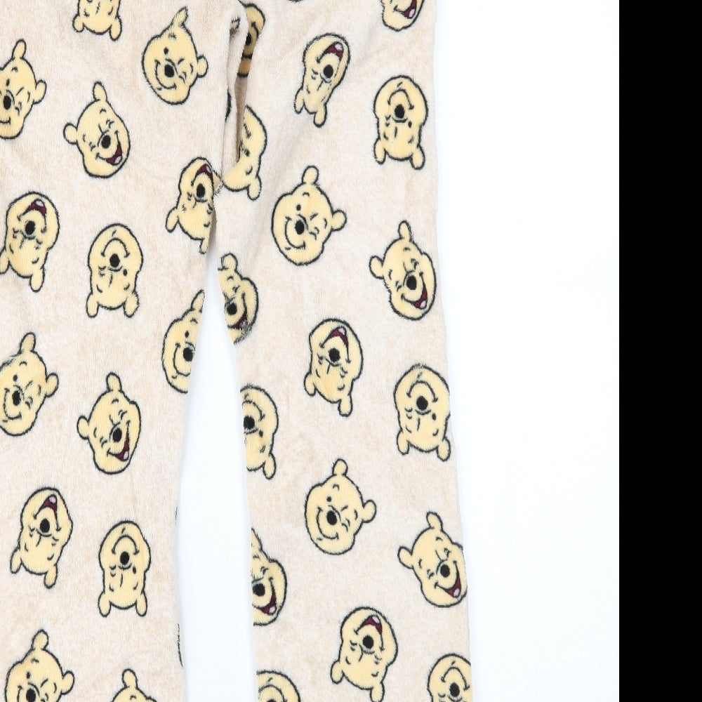 Primark Womens Beige Pyjama Pants Size S - Winnie the Pooh