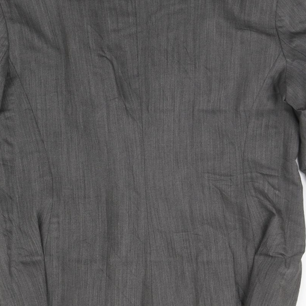 Joesph Womens Grey Jacket Suit Jacket Size M